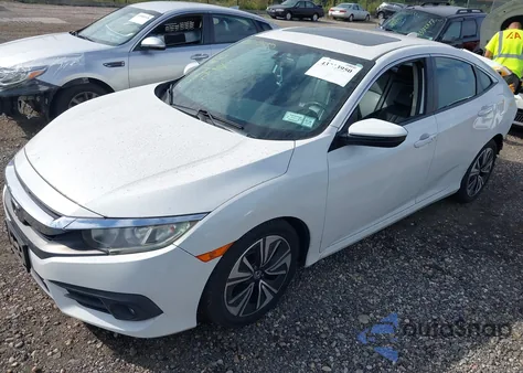 2017 Honda Civic Ex-L z USA, uszkodzony, nr VIN 2HGFC1F79HH646142